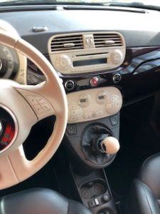 fiat 500 cabrio autoradam
