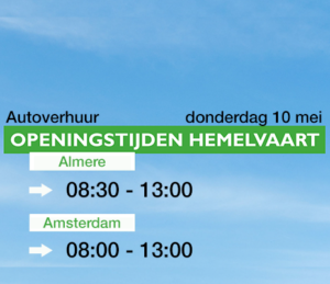 openingstijden hemelvaart autoradam