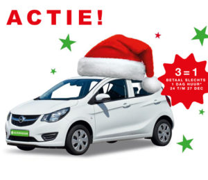 3=1 kerst actie autoradam